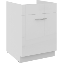 Szafka pod zlewozmywak 1 szuflada 60 ZL 1S LARA BIAŁY POŁYSK Podstawowe