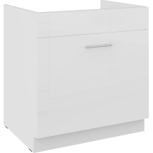 Szafka pod zlewozmywak 1 szuflada 80 ZL 1S LARA BIAŁY POŁYSK Podstawowe