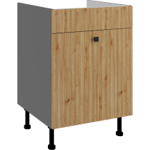 Szafka pod zlewozmywak 1 szuflada 60 ZL 1S AVA Podstawowe