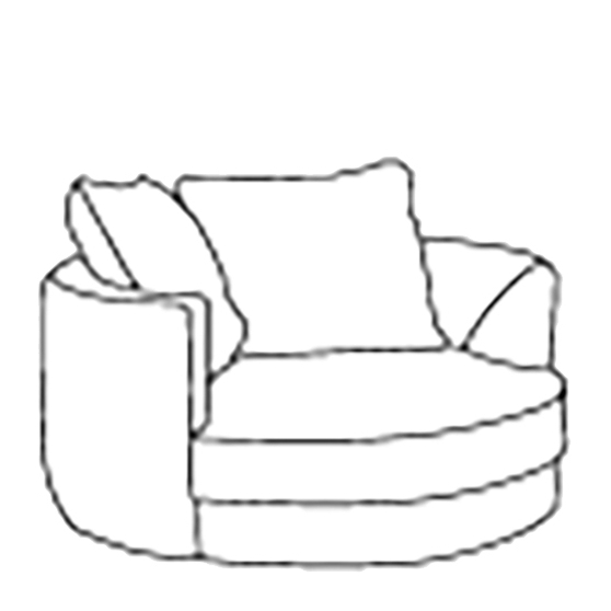 Fotel 1,5 CIRI Szkic