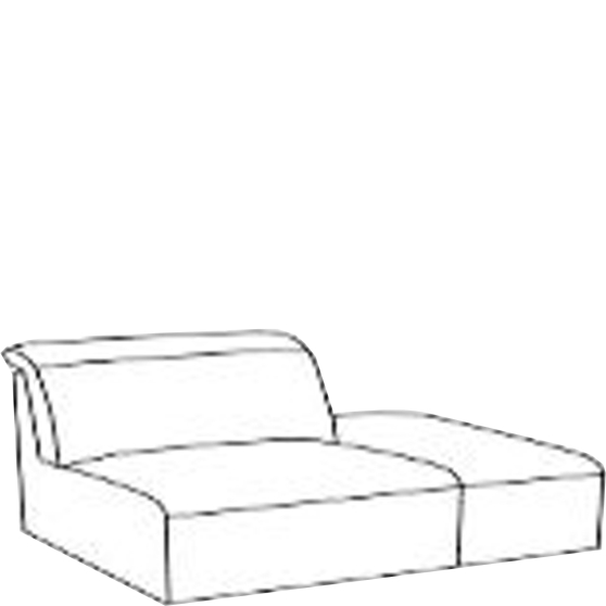 Segment 1,5HT/BK z pojemnikiem Prawy MONACO Szkic