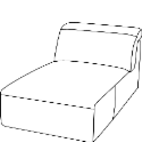 Element REC/BK z pojemnikiem MONACO Szkic