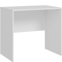 Biurko 80 cm DUBBERLY Białe DBBB111-120 Podstawowe