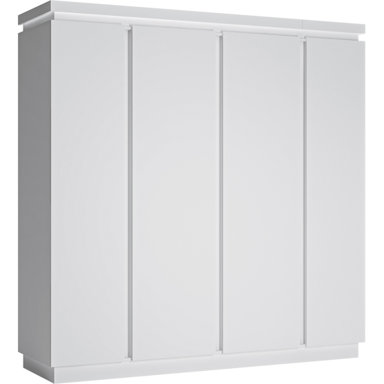 Szafa 4D LYOS103 LYON BIAŁY Podstawowe