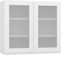 Szafka górna wisząca z witryną 2 drzwi WS80 GAJA Podstawowe (1)