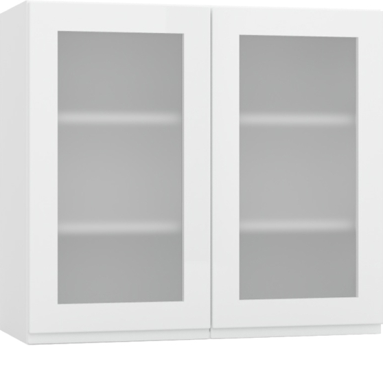 Szafka górna wisząca z witryną 2 drzwi WS80 GAJA Podstawowe (1)