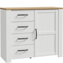 Komoda z drzwiami i szufladami BHLK222-M482 CHISBURY Podstawowe