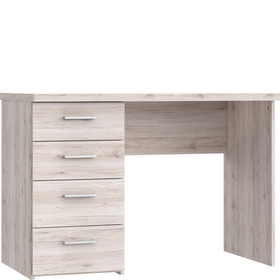 Biurko 110 cm z 4 szufladami NET106 Dąb Piaskowy MT935-D41 Podstawowe