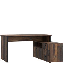 Biurko narożne z komodą TEMPRA2 T2KB231L-M800 Lewe Podstawowe