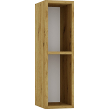 Szafka górna wisząca otwarta z półkami WO20 Dąb Artisan do Cosmo Kitchen Podstawowe