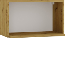 Szafka górna wisząca otwarta pod mikrofalówkę WO60 MV Dąb Artisan do Cosmo Kitchen Podstawowe