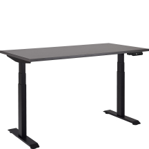 Biurko ACTIVE I blat Antracyt Podstawowe