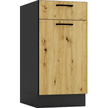 Szafka dolna stojąca 1 drzwi 1 szuflada D40S/1 ANIKA Podstawowe (1)