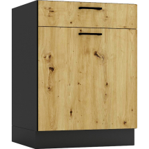 Szafka dolna stojąca 1 drzwi 1 szuflada D60S/1 ANIKA Podstawowe (1)