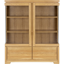 Witryna drewniana dębowa KW354 Podstawowe