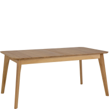 Stół drewniany rozkładany dębowy 160x90x74 ST306 Podstawowe