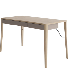 Biurko do sypialni MATCH Dąb Jasny / Beż Podstawowe