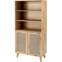 Regał z drzwiami REG-1 Dąb Artisan BORNEO Podstawowe