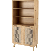 Regał z drzwiami REG-1 Dąb Artisan BORNEO Podstawowe