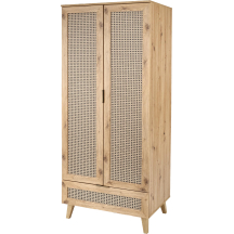 Szafa 2-drzwiowa S-1 Dąb Artisan BORNEO Podstawowe