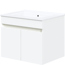 Szafka łazienkowa wisząca pod umywalkę 60 cm biała FIGARO Podstawowe