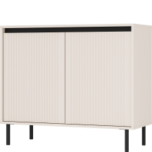 Komoda ryflowana 812-2F Beż Piaskowy OSAKA BEŻ PIASKOWY Podstawowe