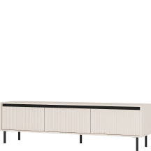 Szafka RTV pod telewizor ryflowana 303-3S Beż Piaskowy OSAKA BEŻ PIASKOWY Podstawowe