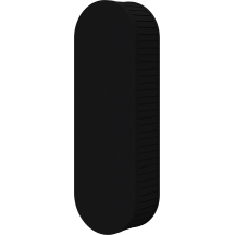 Szafka łazienkowa wisząca słupek czarny VENEZIA Podstawowe