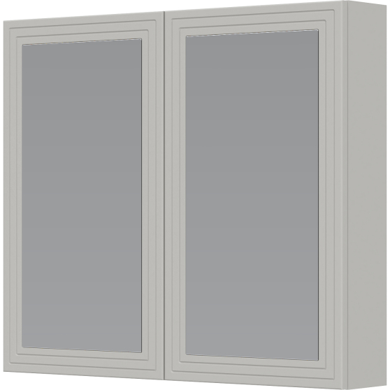 Szafka łazienkowa wisząca z lustrem 80 cm cashmere TORETO Podstawowe