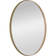 Lustro ścienne okrągłe PATINA złoty szampański Podstawowe