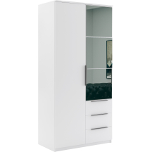 Szafa 100 z lustrem FLORENCJA / SORENTO Podstawowe (4)