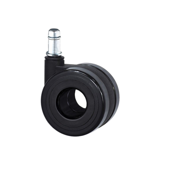 Kółka do foteli obrotowych gumowane CT60-905B 5szt Podstawowe