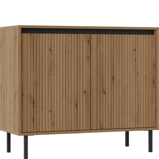 Komoda ryflowana 812-2F Dąb Evoke OSAKA DĄB EVOKE Podstawowe