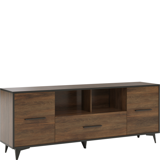 Szafka RTV pod telewizor 2D1S FRIDA 2 SHIRIN WALNUT Podstawowe