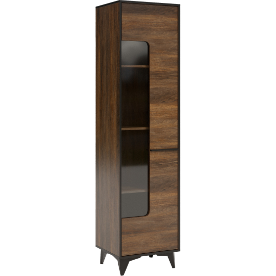 Witryna pojedyncza W1D FRIDA 2 SHIRIN WALNUT Podstawowe