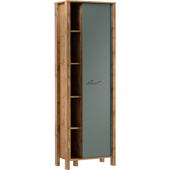 Regał z drzwiami R1D INDYGO GREEN Podstawowe