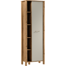 Regał z drzwiami R1D INDYGO BEIGE Podstawowe