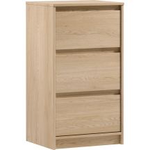 Komoda 3-szufladowa wąska K3SW MANAMI Podstawowe