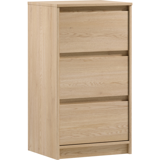 Komoda 3-szufladowa wąska K3SW MANAMI Podstawowe