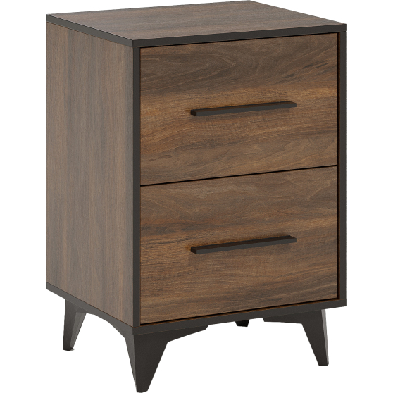 Szafka nocna SN FRIDA 2 SYPIALNIA SHIRIN WALNUT Podstawowe