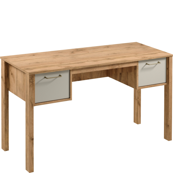 Biurko z szufladami B2S INDYGO SYPIALNIA BEIGE Podstawowe