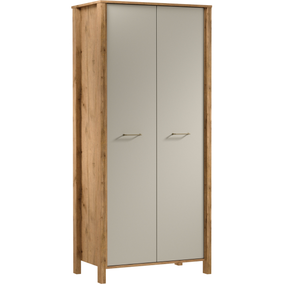 Szafa dwudrzwiowa S2D INDYGO SYPIALNIA BEIGE Podstawowe