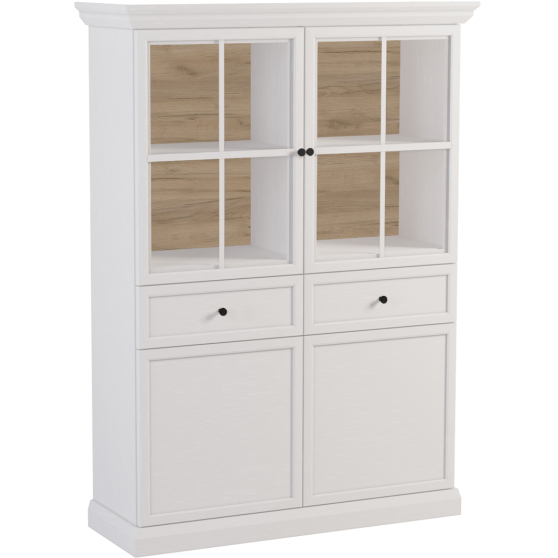 Kredens W4D2S LUCCA BIAŁY OPAL Podstawowe