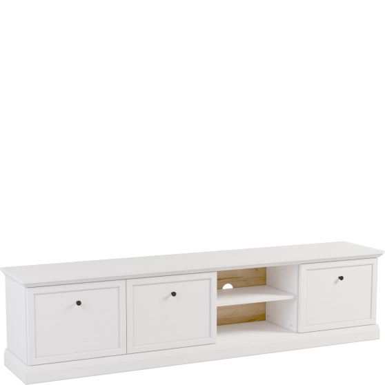 Szafka RTV pod telewizor RTV3D LUCCA BIAŁY OPAL Podstawowe