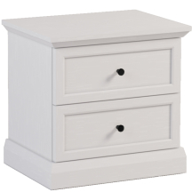 Szafka nocna SN LUCCA SYPIALNIA BIAŁY OPAL Podstawowe