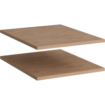 Półki do szafy 1-drzwiowej S1D-515 x 2szt. COMBO DĄB PUCCINI Podstawowe