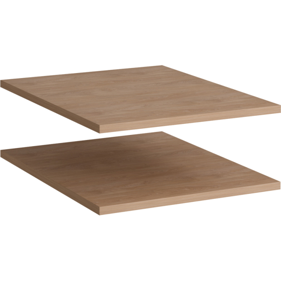 Półki do szafy 1-drzwiowej S1D-515 x 2szt. COMBO DĄB PUCCINI Podstawowe