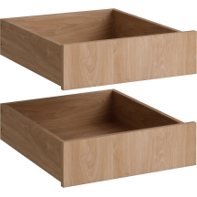 Szuflady wewnętrzne do szafy 1-drzwiowej S1D-515 2szt. COMBO DĄB PUCCINI Podstawowe