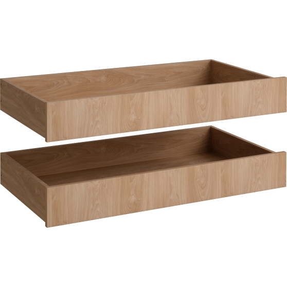 Szuflady wewnętrzne do szafy 2-drzwiowej S2D-1028 2szt. COMBO DĄB PUCCINI Podstawowe