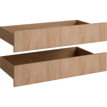 Szuflady nakładane do szafy 2-drzwiowej S2D-1028 2szt. COMBO DĄB PUCCINI Podstawowe